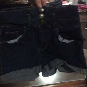 Jean shorts high waisted